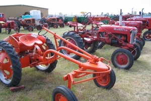 Antique Tractors on display