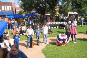 An amazing crowd attended this year's 41st Annual Arts on the Square in Hobart.